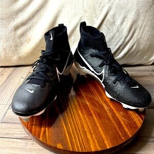 Nike Alpha Huarache NXT Metal Baseball Cleats Men’s 9 Black DJ6517-001 2023 NEW